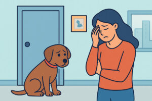 Eroahdistus koiralla – tunnistaminen ja apukeinot